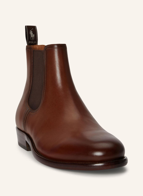 POLO RALPH LAUREN OWEN Chelsea boots BROWN