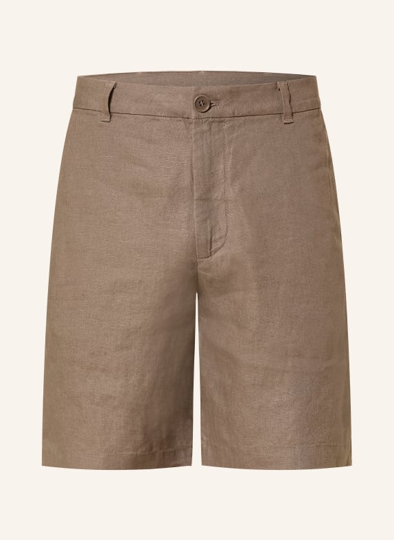 ARKET Shorts EAMON aus Leinen BRAUN