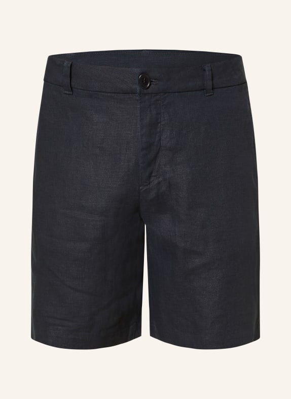 ARKET Shorts EAMON aus Leinen DUNKELBLAU