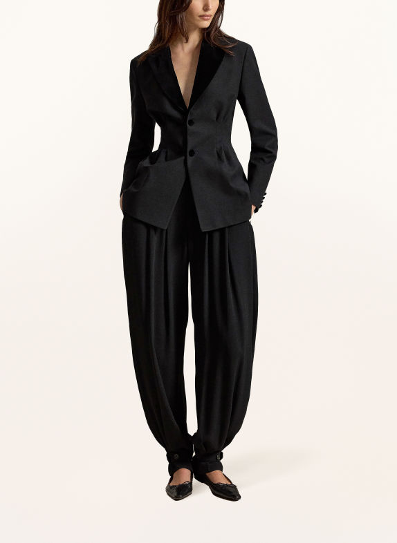 POLO RALPH LAUREN Blazer en velours NOIR