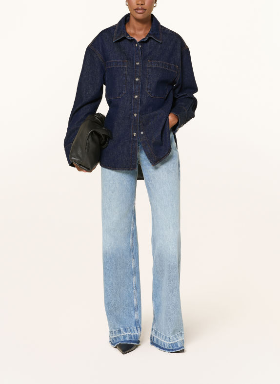 ANINE BING SAMY Denim blouse DARK BLUE