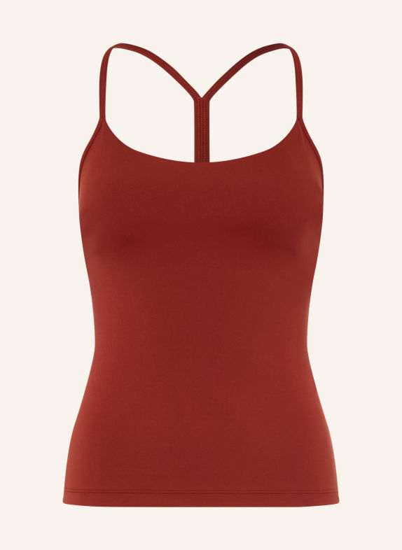 lululemon Tanktop FLOW DONKERROOD