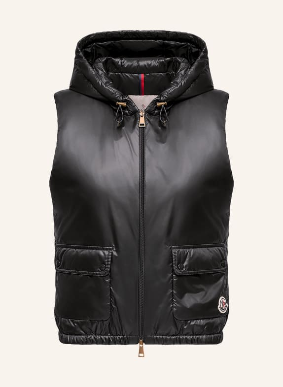 MONCLER Doudoune sans manches LANSETTE NOIR