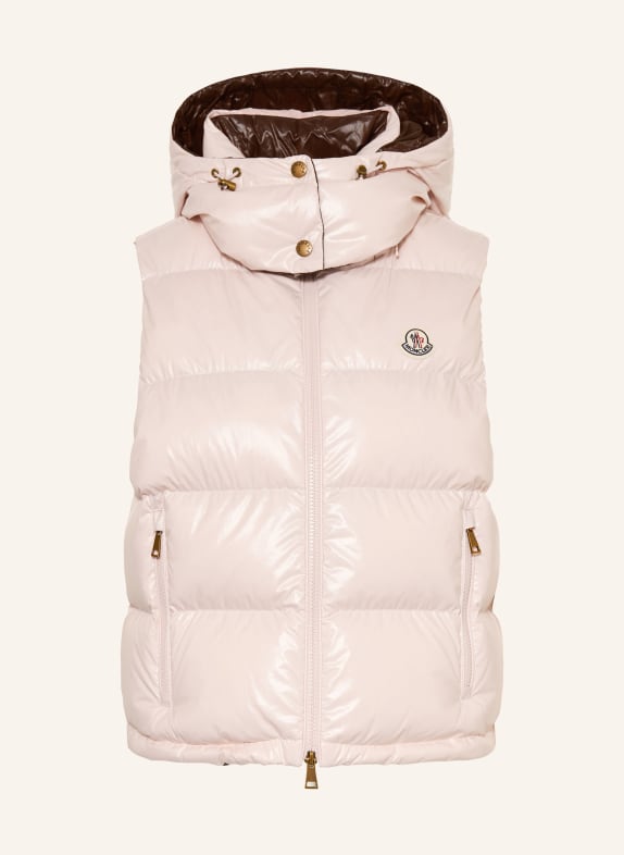 MONCLER Daunenweste NIVEROLLE HELLROSA
