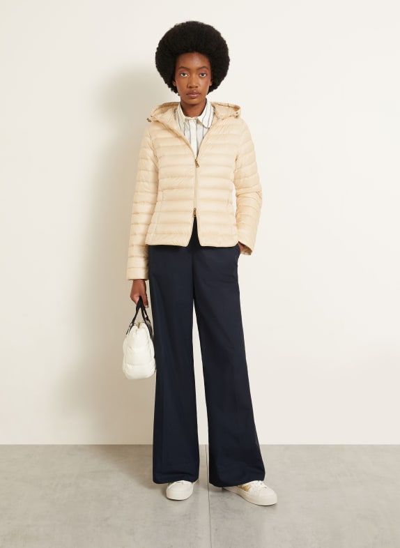 MONCLER Lightweight-Daunenjacke IGELHOOD BEIGE