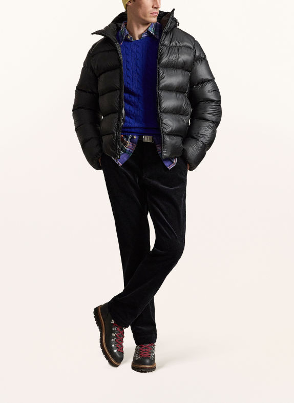 POLO RALPH LAUREN Daunenjacke SCHWARZ