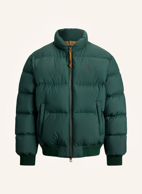 POLO RALPH LAUREN Doudoune BLEU PÉTROLE / ROUGE FONCÉ / GROEN