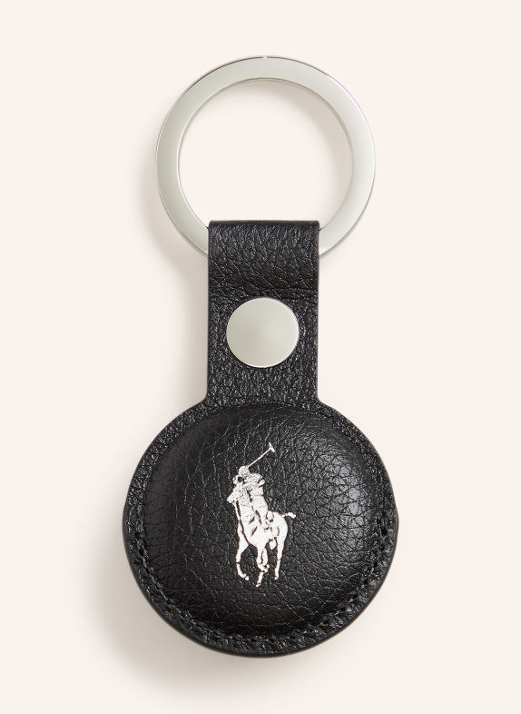 POLO RALPH LAUREN Schlüsselanhänger SCHWARZ / SILBER