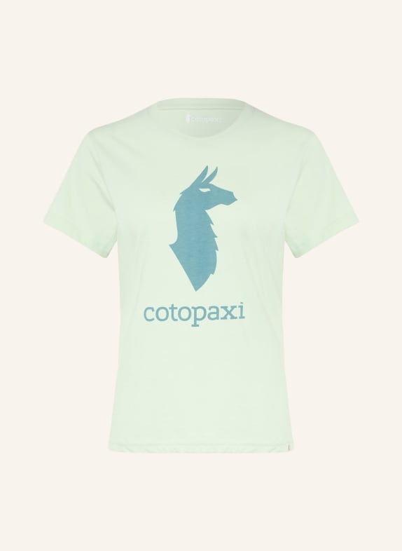 cotopaxi LLAMA T-shirt LIGHT GREEN / TEAL