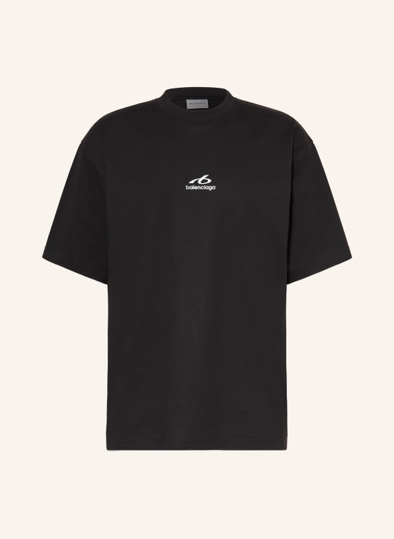 BALENCIAGA T-Shirt SCHWARZ / SILBER