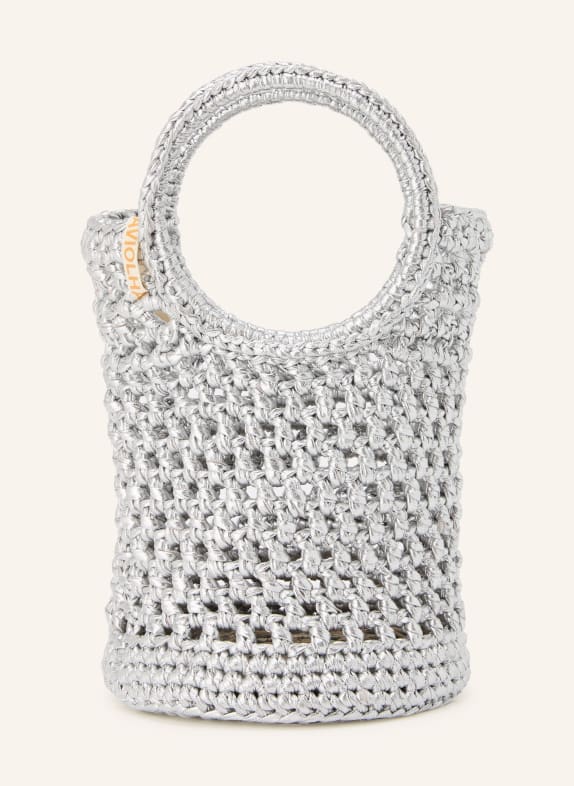 ULTRAVIOLHAT Handtasche OLIVIA SILBER