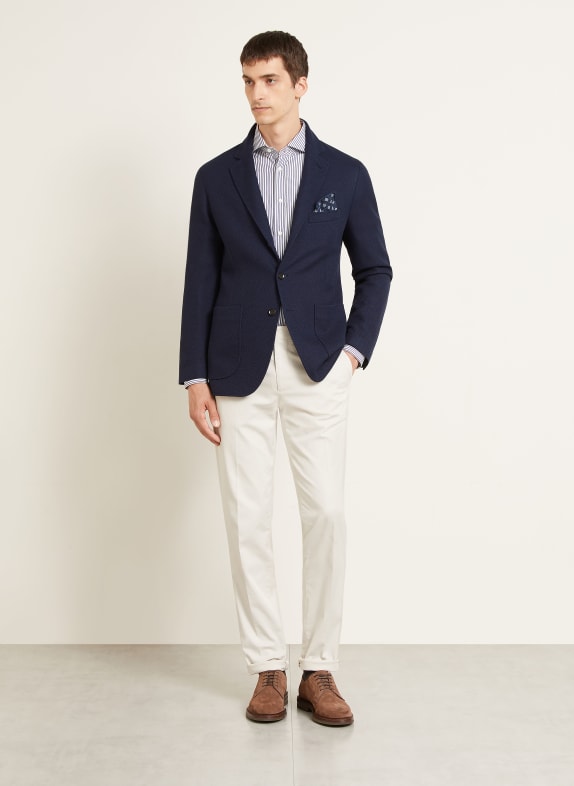 Brioni Slim fit colbert DONKERBLAUW