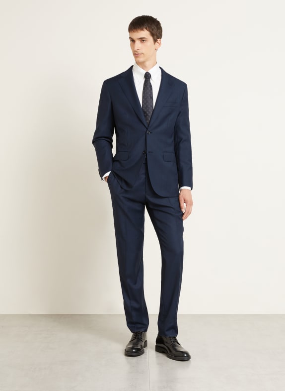 Brioni Pak NEWPLUM Extra Slim Fit DONKERBLAUW