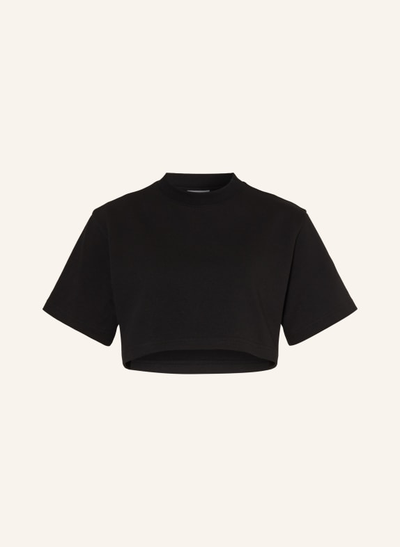 BALENCIAGA Cropped-Shirt SCHWARZ