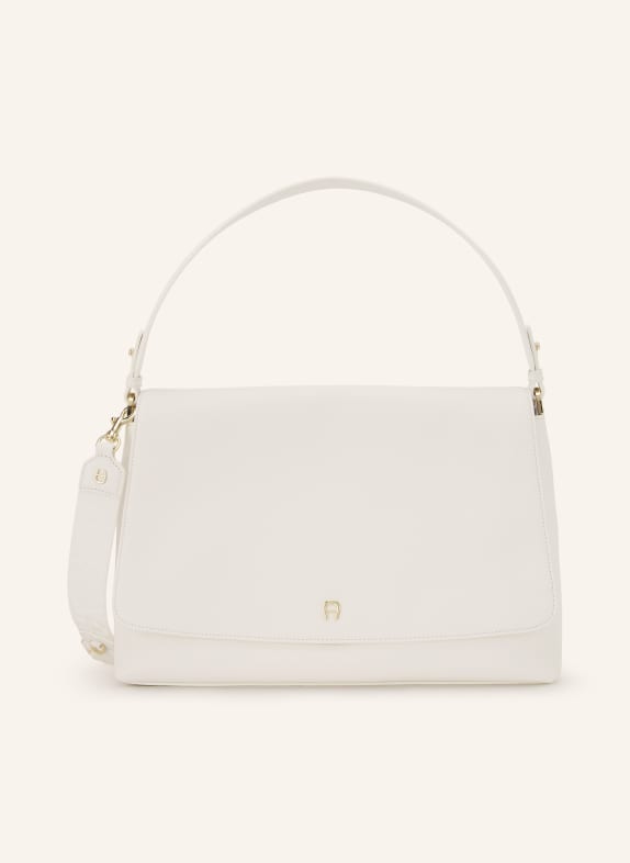 AIGNER Umhängetasche ZITA MEDIUM WEISS / GOLD