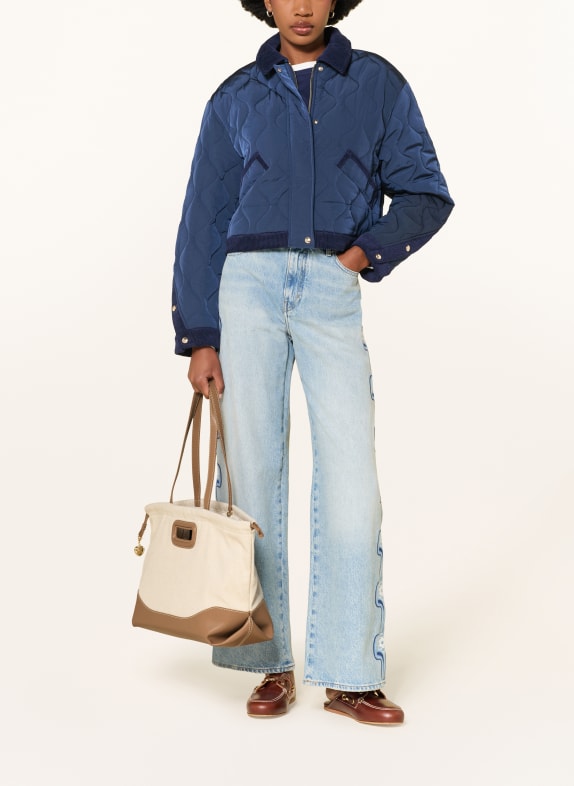 maje Shopper ECRU / HELLBRAUN