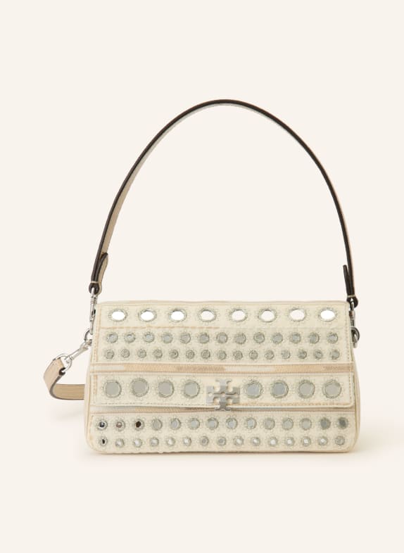 TORY BURCH Handtasche CHARLIE ECRU / BEIGE