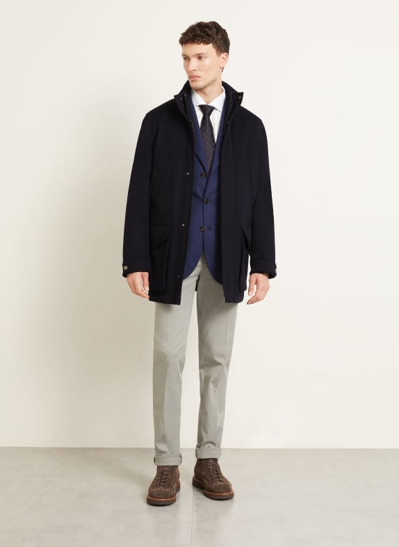 BRUNELLO CUCINELLI Kasjmier-Parka DONKERBLAUW