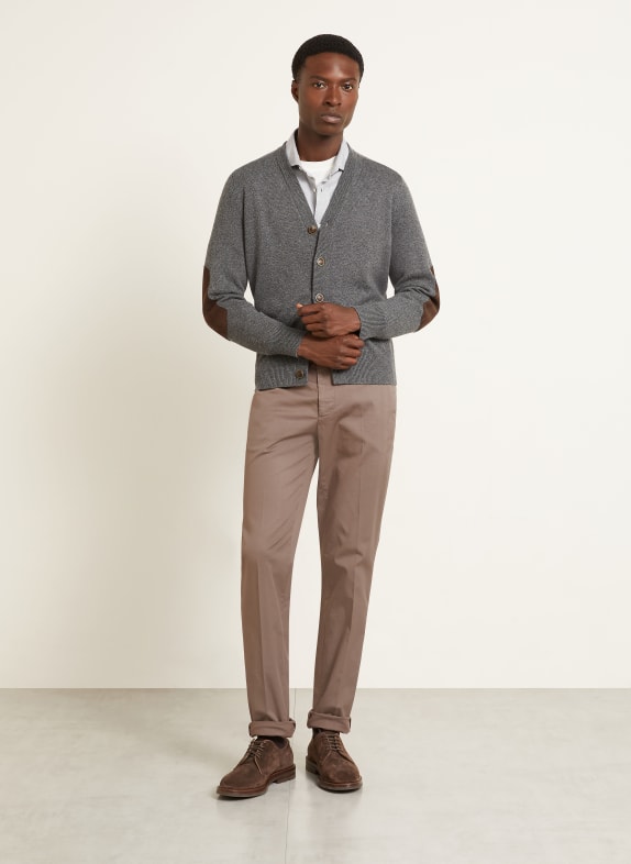 BRUNELLO CUCINELLI Vest van kasjmier GRIJS