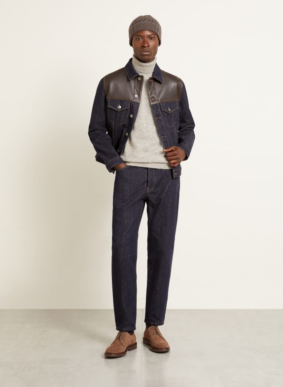 BRUNELLO CUCINELLI Džíny Iconic Fit C9014 DENIM RAW