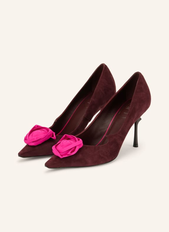 Roger Vivier Pumps ROSE VIVIER DUNKELROT / FUCHSIA