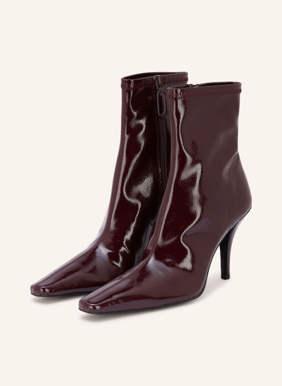 SENSO Lackstiefeletten ODELIA I DUNKELROT