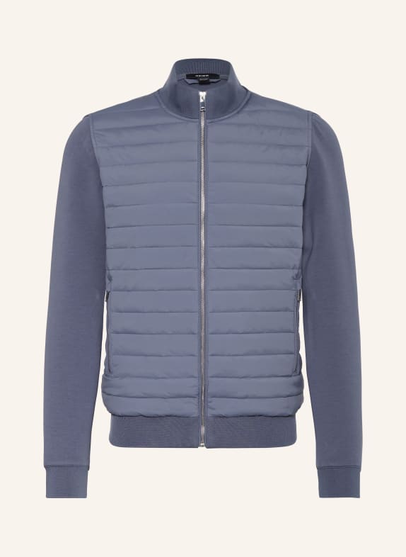 REISS Blouson FREDDIE im Materialmix HELLBLAU