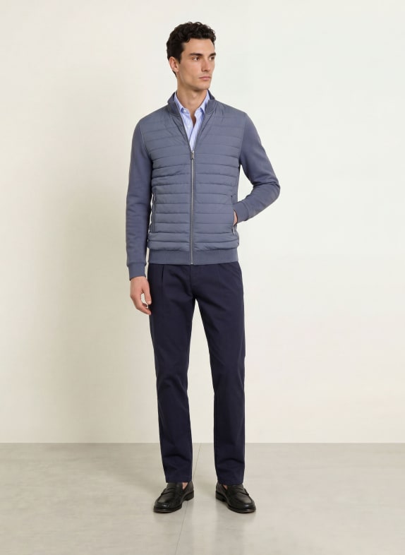 REISS Blouson FREDDIE in gemengde Materialien LICHTBLAUW