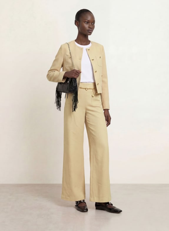 maje Marlenehose PIGUL BEIGE