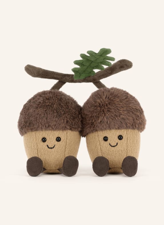 Jellycat Pluche speelgoed AMUSEABLES ORT &amp; TUM ACORNS BEIGE / BRUIN
