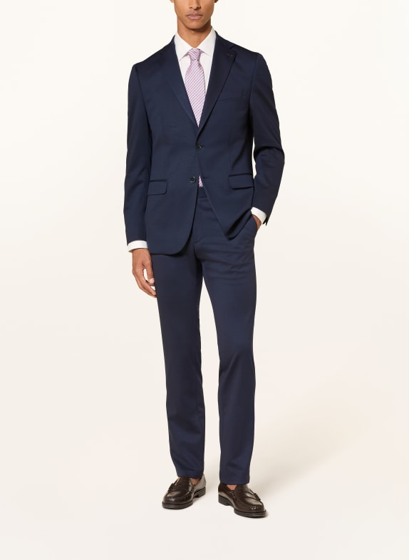 DIGEL EDOARDO-colbert Modern Fit van jersey 20 BLAU