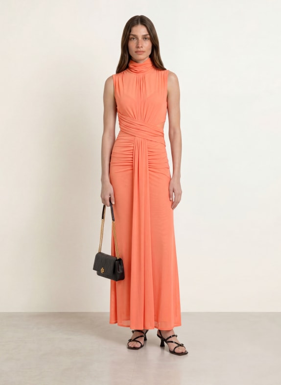 REISS Mesh-Kleid STARLA ORANGE