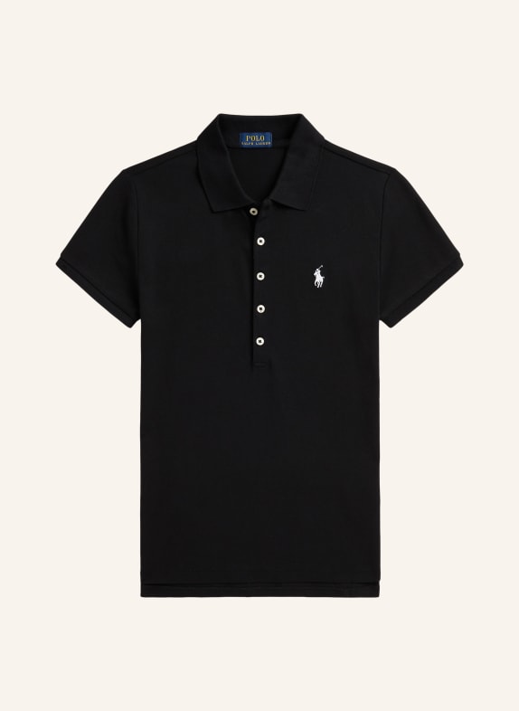 POLO RALPH LAUREN Piqué-Poloshirt SCHWARZ