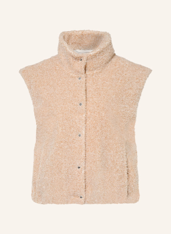 Marc O'Polo Bodywarmer van teddybont BEIGE
