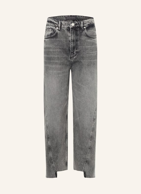 ALLSAINTS Jeansy wide leg FOX 839 Vintage Black