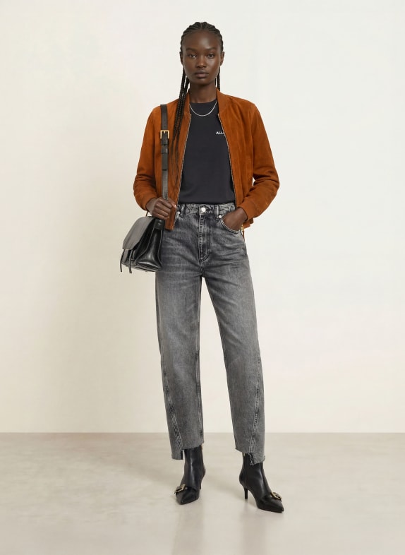 ALLSAINTS Wide Leg Jeans FOX 839 Vintage Black
