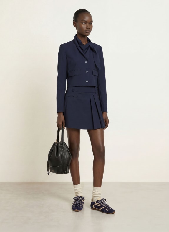 CLAUDIE PIERLOT Kastenjacke DUNKELBLAU