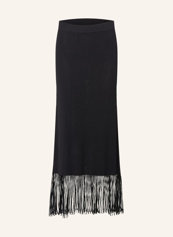 CLAUDIE PIERLOT Strickrock SCHWARZ