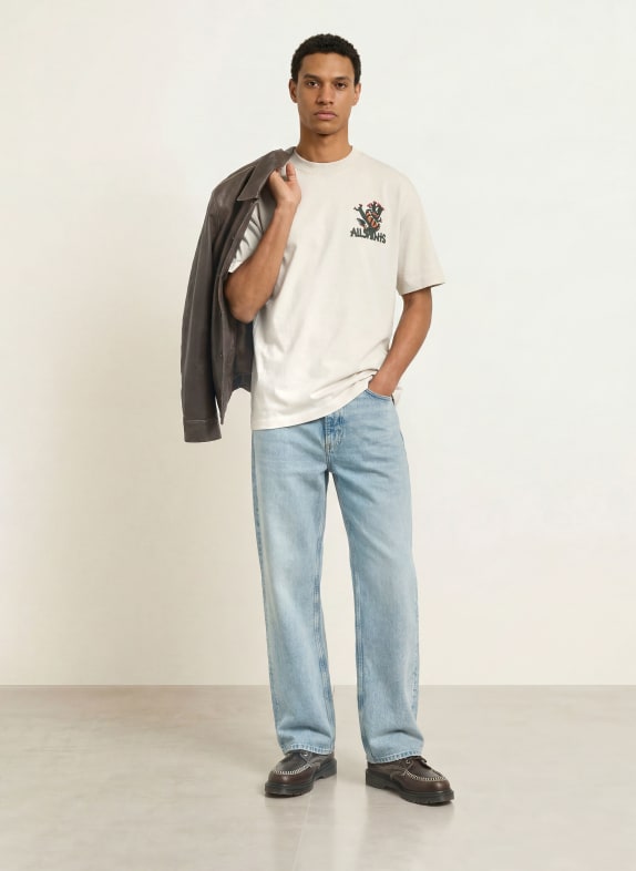 ALLSAINTS T-shirt CACTI GRÄDDE / RÖD / SVART