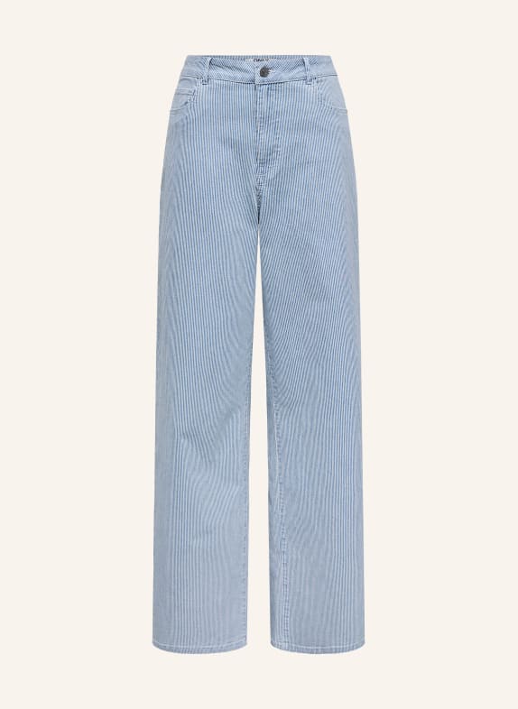 ONLY Wide leg jeans Light Blue Denim/CLOUD DANCER