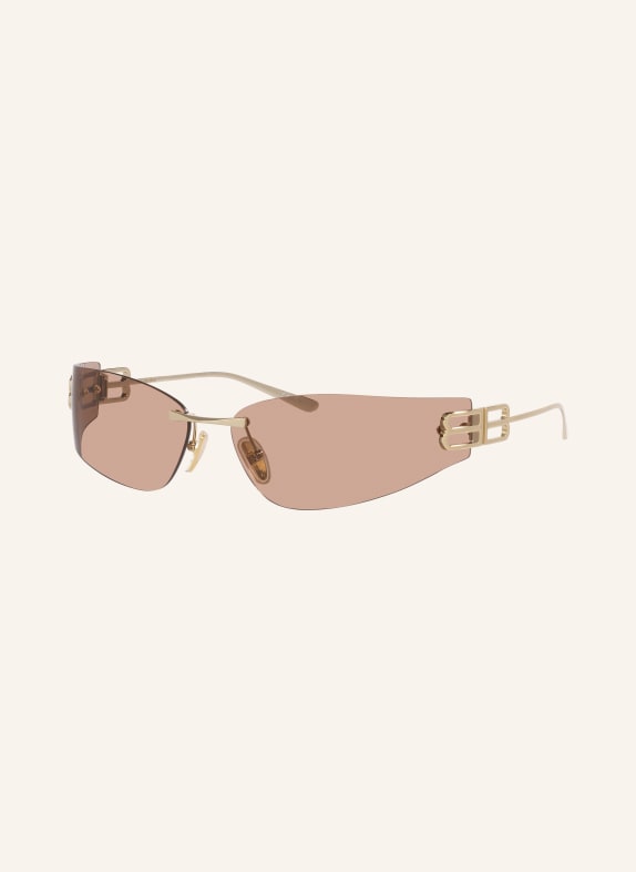 BALENCIAGA Sonnenbrille PR D53S GOLD/ BRAUN