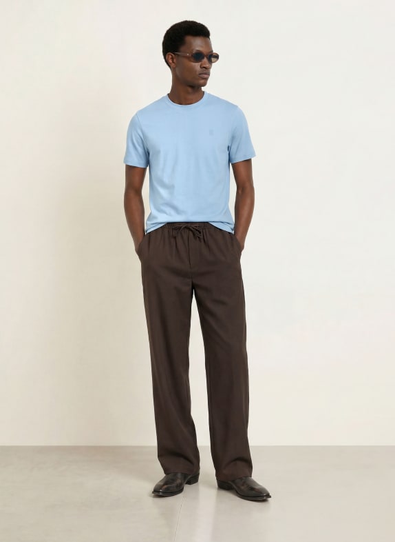 SANDRO T-Shirt HELLBLAU