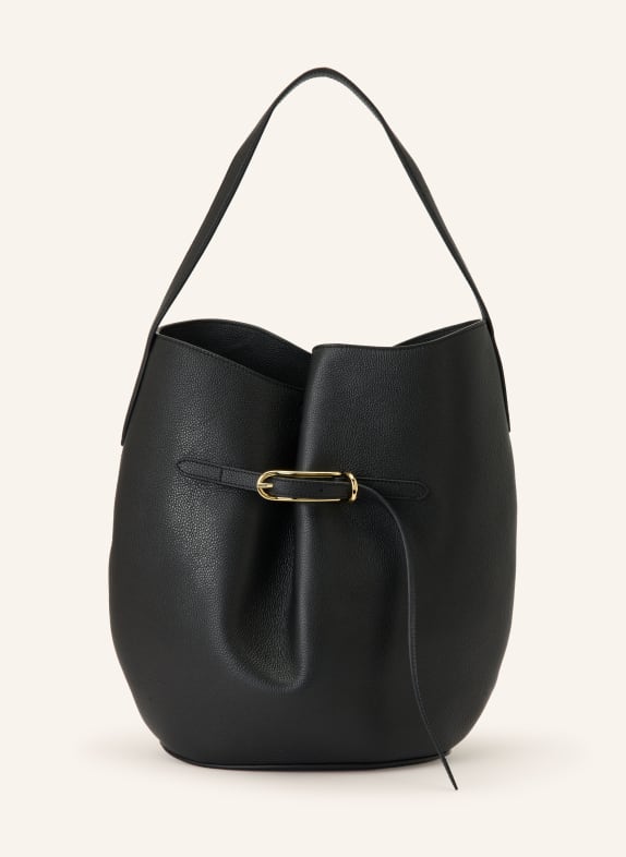 LIFFNER LARGE Shoulder bag BLACK / GOLD
