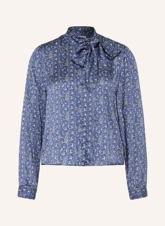 CLAUDIE PIERLOT Bluse DUNKELBLAU / WEISS