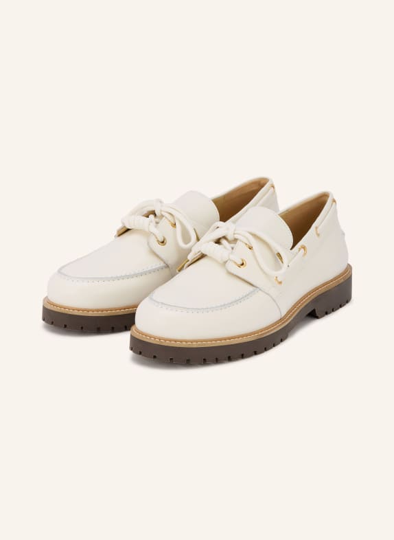 CLAUDIE PIERLOT Bootsschuhe ECRU / GOLD