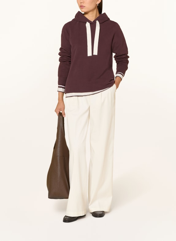 Marc O'Polo Hoodie DONKERROOD