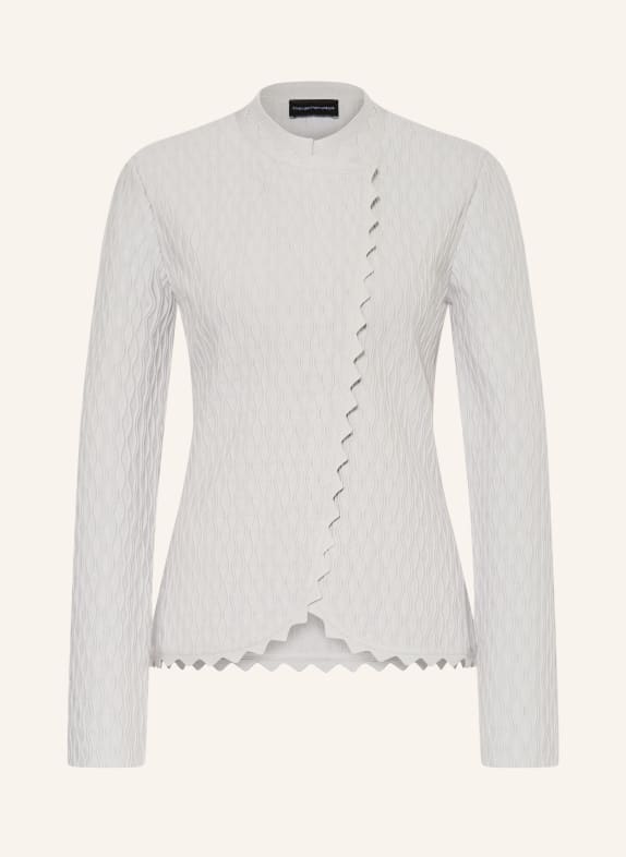 EMPORIO ARMANI Strickjacke HELLGRAU