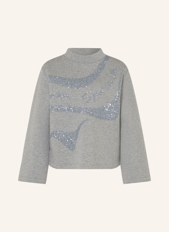SPORTALM Sequin Sweatshirt GRAY
