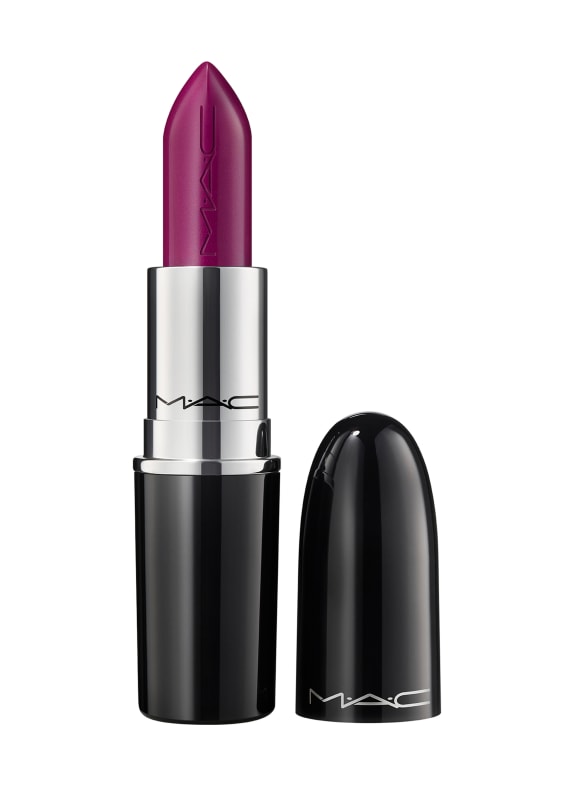 M.A.C LUSTREGLASS SHEER-SHINE LIPSTICK FIGGY