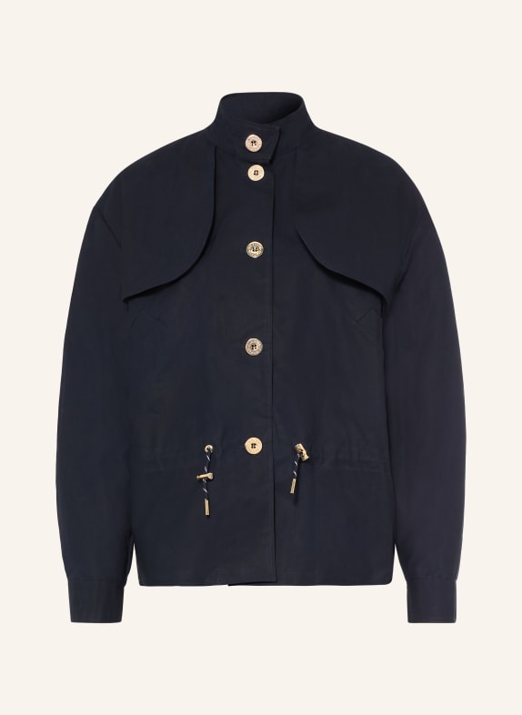 CLAUDIE PIERLOT Trench-Jacke DUNKELBLAU